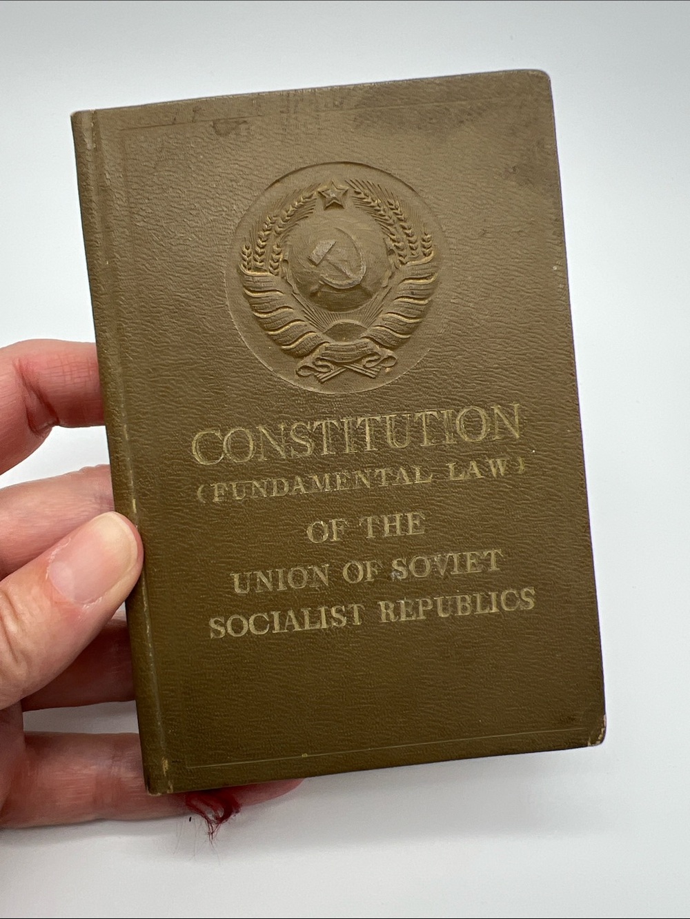 1938 USSR Soviet Constitution – Stalin Era English Edition